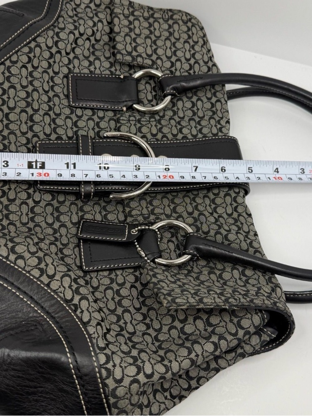 Coach SOHO Signature C Satchel / Shoulder Bag - Picture 6 of 7